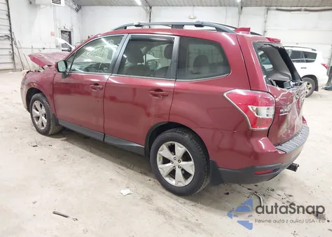 2016 Subaru Forester 2.5I Premium from USA, damaged, VIN JF2SJADC6GH497780